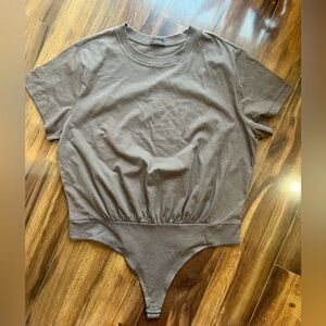 nuuds Chocolate Brown Bodysuit